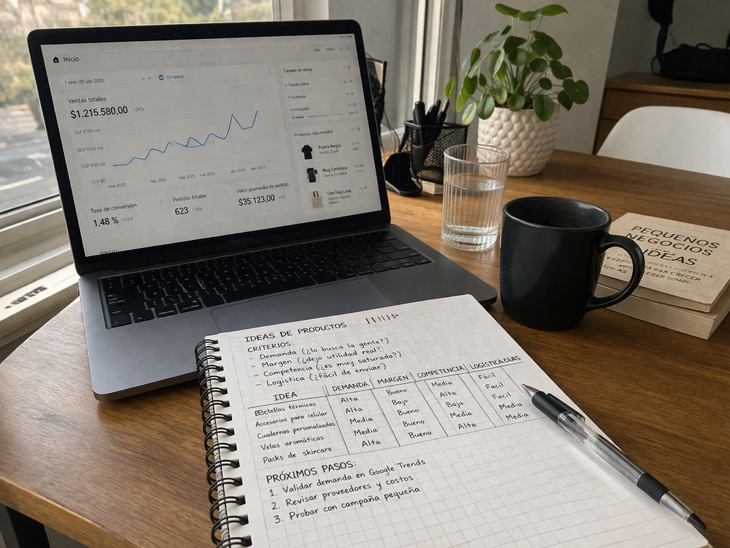 Cómo elegir productos para vender online en Chile