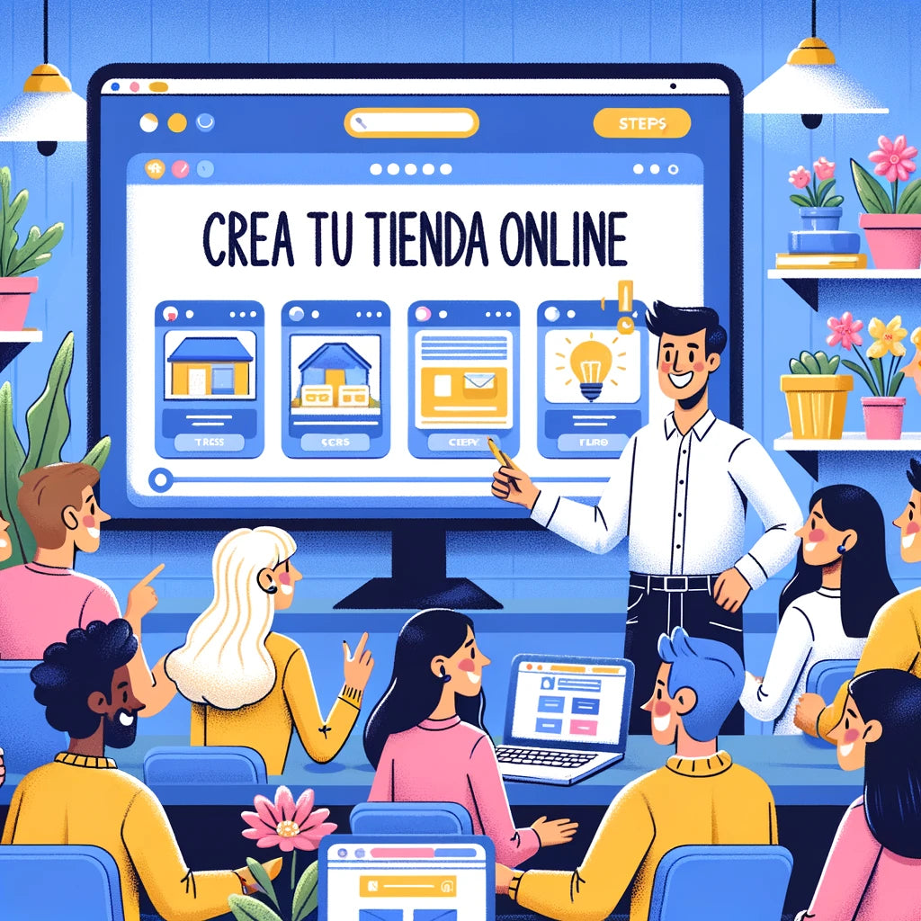 CREA TU TIENDA ONLINE <br> CURSO ONLINE