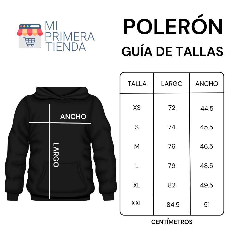 Polerón Bordado - Mi Primera Tienda